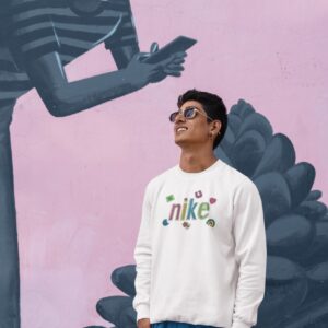 Nike Colourful Hearts Sweatshirt