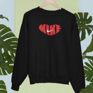Nike Red Heart Sweatshirt