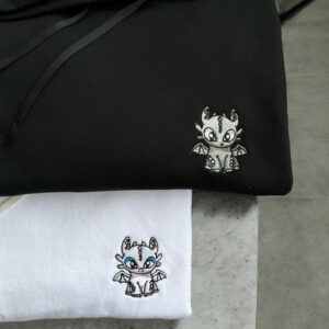 Night fury and light fury duo