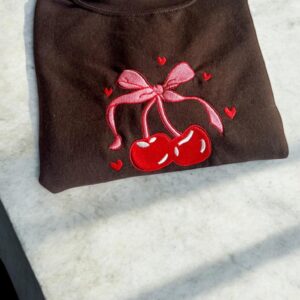 Cherry Bow sweatshirt